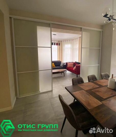 Межкомнатная перегородка для зонирования помещения