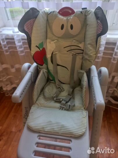 Стульчик для кормления chicco polly