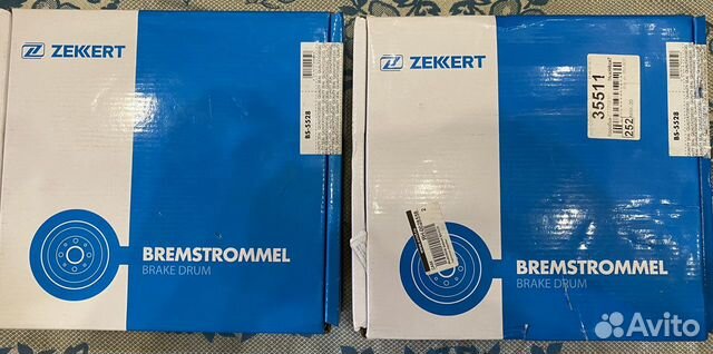 Тормозные диски zekkert Citroen Peuqeot