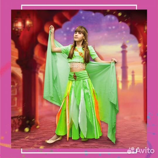 Восточный женский костюм Жасмин, Шахерезады