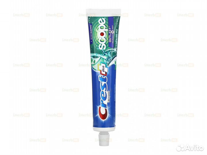 Complete, Scope, Outlast Plus Whitening, зубная па