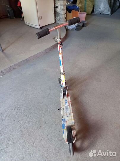 Самокат детский двухколесный бу