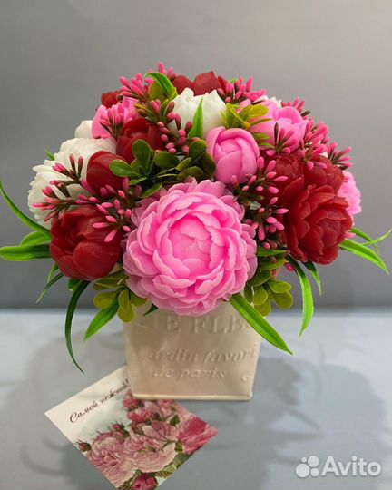 Букеты из мыла