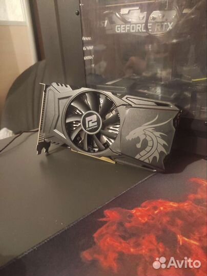 Видеокарта rx560 2gb