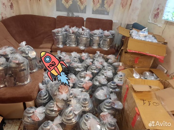 Турецкий самовар на дровах