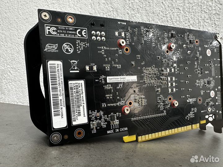 Видеокарта GTX 1050Ti 4GB Palit Dual гарантия