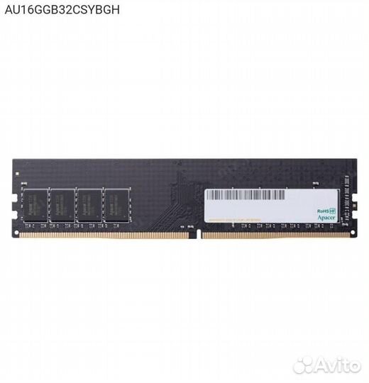 Модуль памяти Apacer 16GB dimm DDR4 3200MHz, AU16G