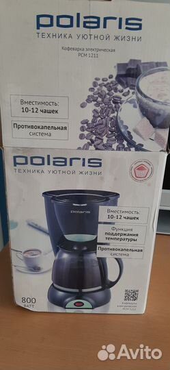 Кофеварка капельная Polaris PCM 1211