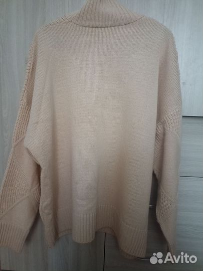 Свитер женский оверсайз с горлом