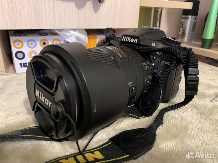 Фотоаппарат nikon d7100 18-300 + sb 900