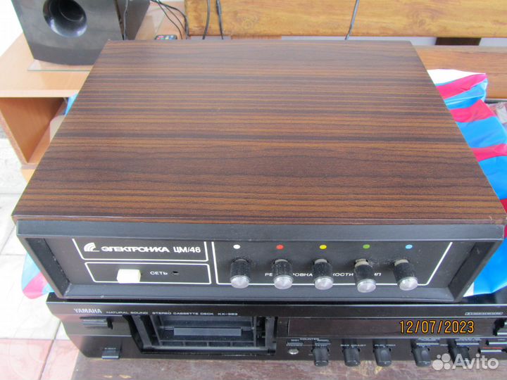 Винтажная цветомузыка электроника цм 46