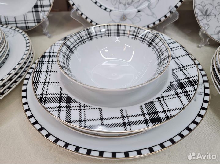 Сервиз столовый Elegant Mandala Турция 23 предмета