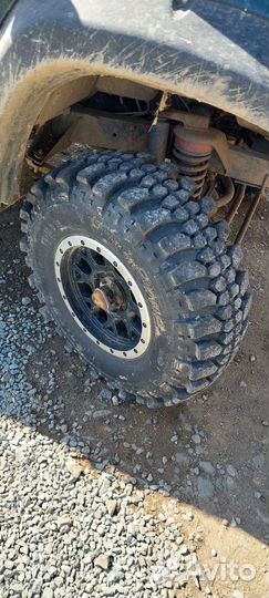 Комплект грязевых колёс на УАЗ