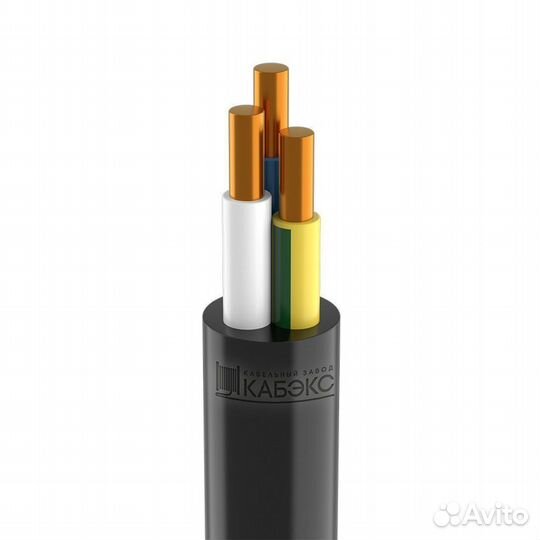 Кабель ввгнг-LS 3x4 (100 м)