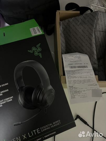 Наушники Razer kraken x lite