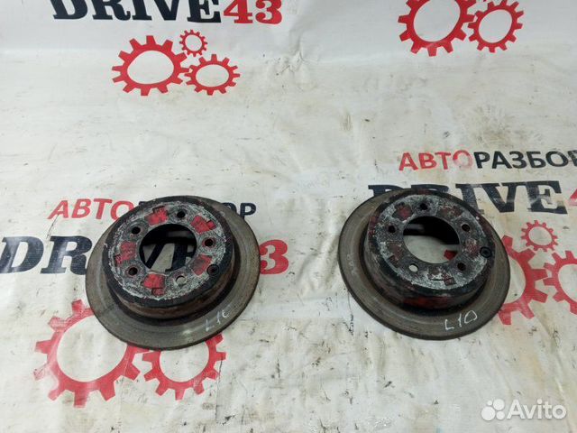 Диск тормозной задний Mitsubishi Lancer 10 седан