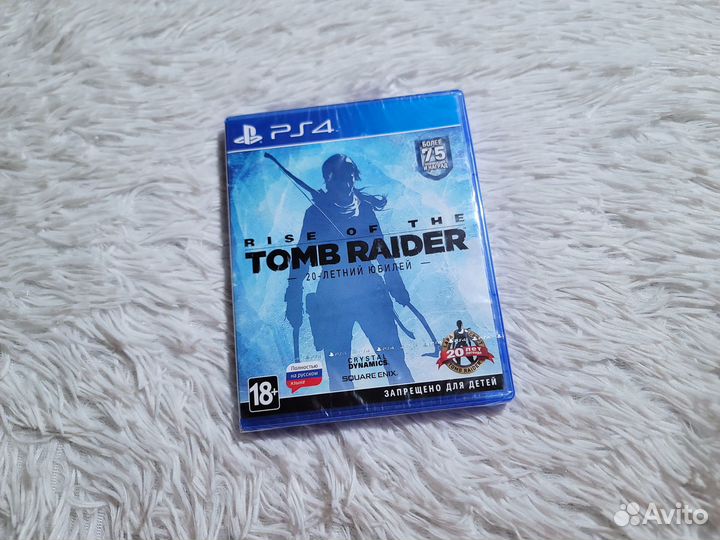 PS4. Rise Of The Tomb Raider. Новый диск
