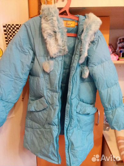 Пальто для девочки 134