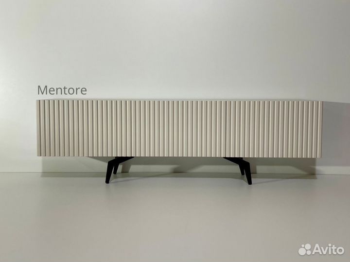 Тумба тв Bravo с фрезеровкой (конструктор)