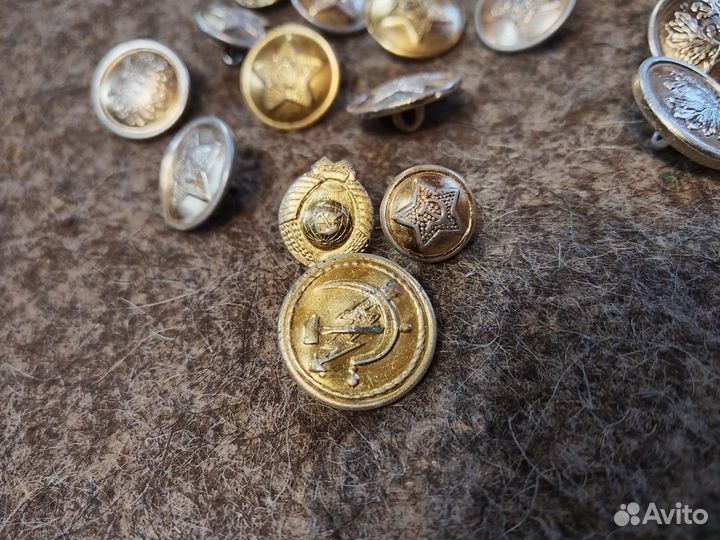 Пуговицы времен СССР