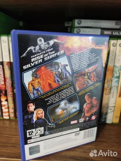 Fantastic Four Rice of the Silver Surfer ps2