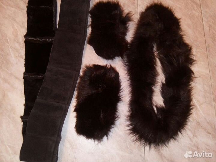 Детали от дубленки и шубы