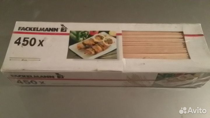 Палочки-шампуры Fackelmann 450 шт длина 30 см