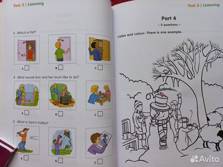 Starters Movers Flyers Practice Tests 4-7 лет