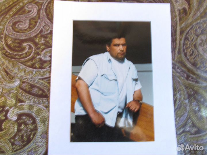 Автограф Николая Расторгуева на своей фотографии