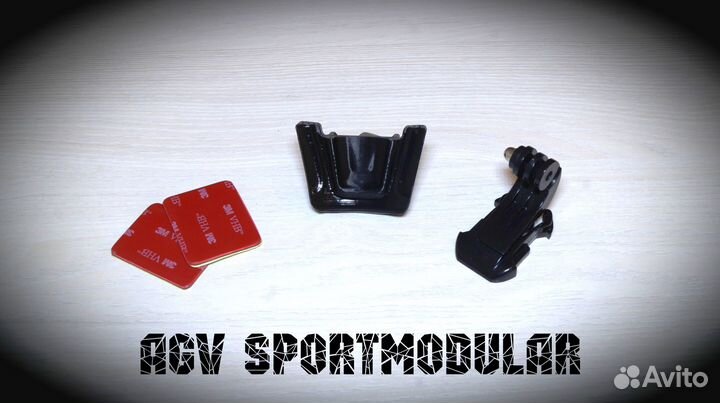 Крепление камеры GoPro Мотошлем AGV Sportmodular