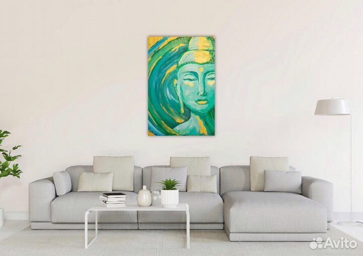 Картина акрилом на холсте