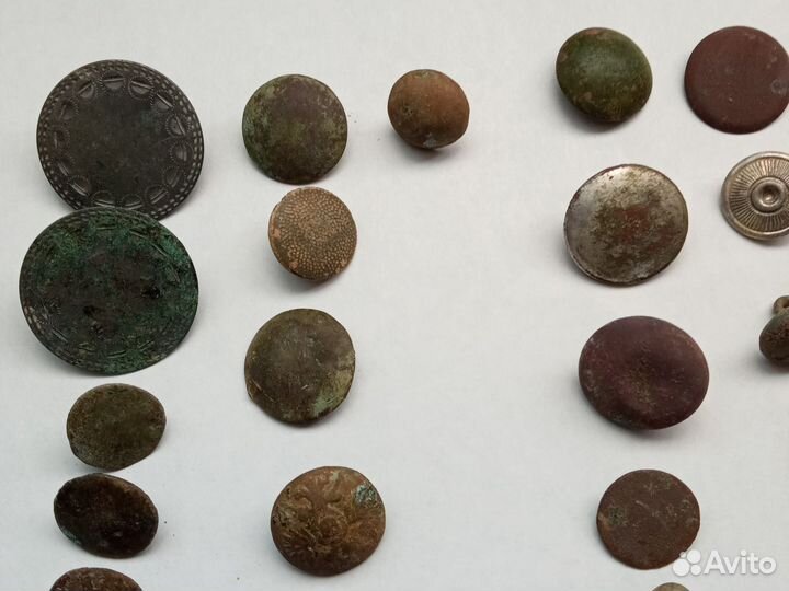 Старинные пуговицы