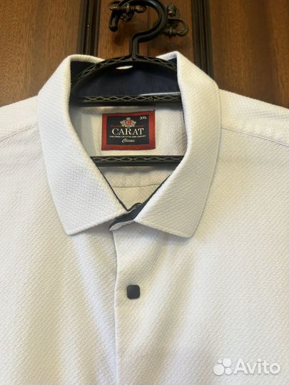 Мужская рубашка белая 52 размер