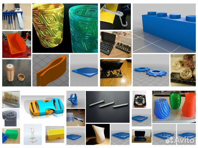 Stl Архив 3Д клише для печати на 3D принтерах
