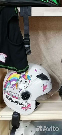 Детский мотошлем