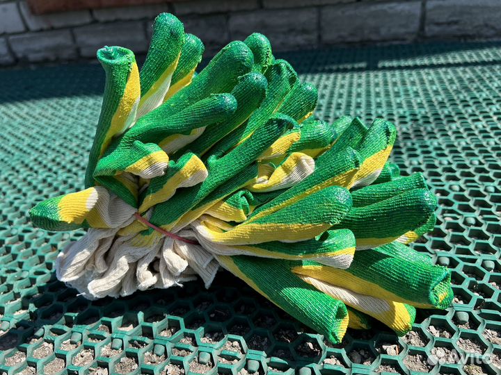 Перчатки хозяйственные 10пар 45791