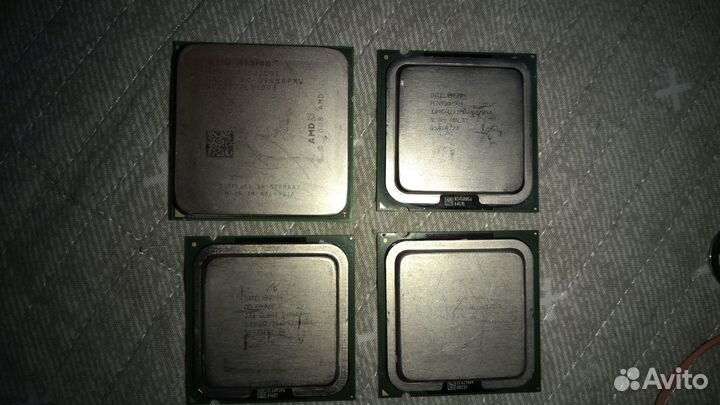 Процессоры intel - AMD