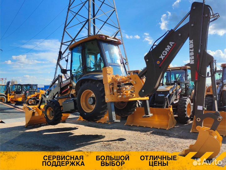 Экскаватор-погрузчик XGMA / XIAGONG XG 765N, 2024