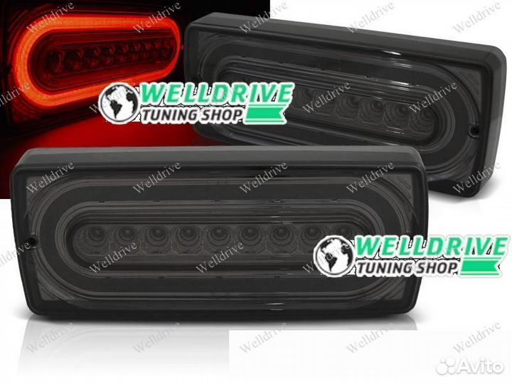 Фонари задние Mercedes W463 90-12 Led тониров