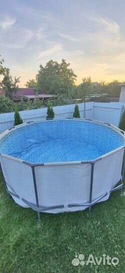 Каркасный бассейн 366 на 122
