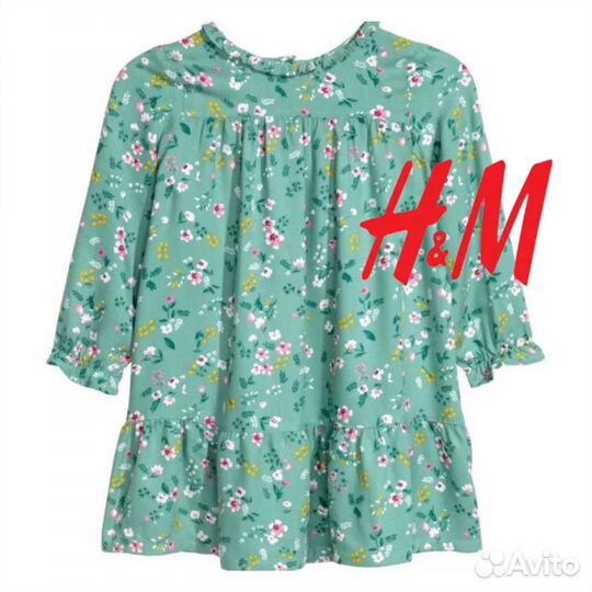 Платье для девочки hm 134 140 новое