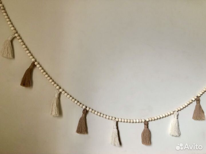 Гирлянда интерьерная из бусин 1,5 м