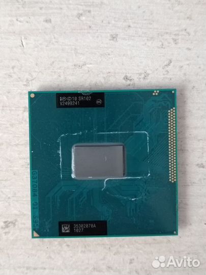 Процессор Intel core i5 2430m, celeron 1000m