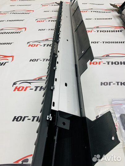 Комплект порогов на BMW X1 F48 2015-2020 Bmw X1