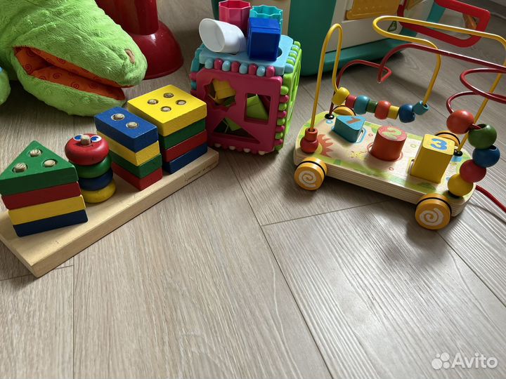 Большой пакет развивающих игрушек