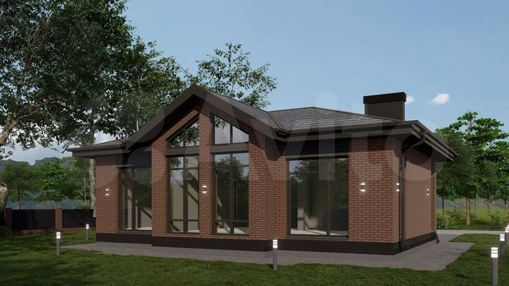 Дом 120 м² на участке 10 сот.