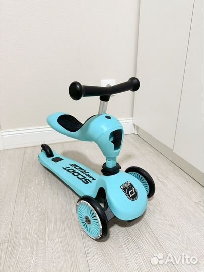 Самокат Детский трехколесный Scoot&Ride