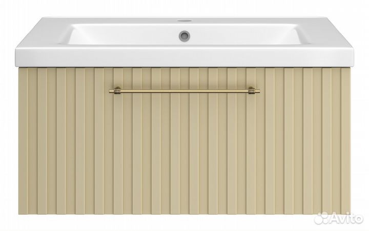 Тумба под раковину Brevita (капучино) 78x35 Alica