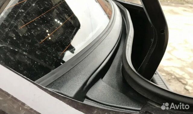 Накладка на заднее стекло (жабо ) vesta