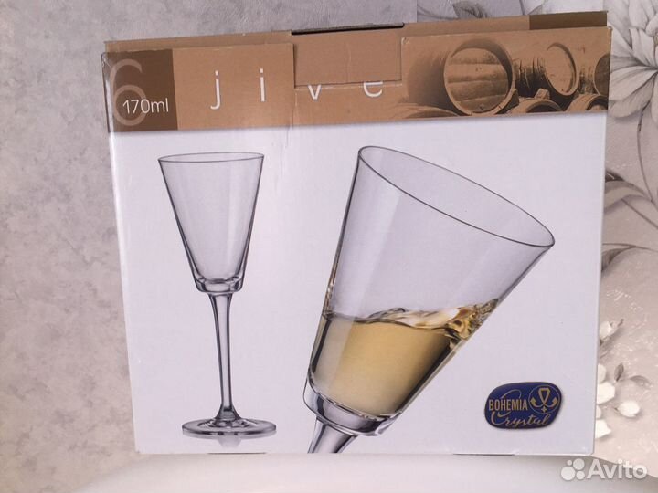 Набор фужеров 6 штук Bohemia